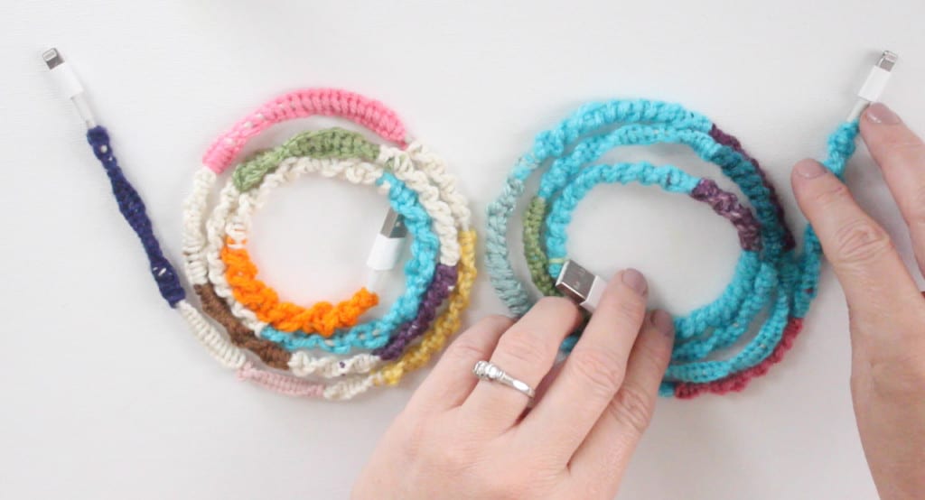 Make Cute Cords with Knotted Wrapped Yarn | Back to School DIY 