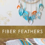 FIBER FEATHER DREAMCATCHER - A Fun Boho DIY Everyone Can Make! Learn how to craft this easy project with Studio Knit.