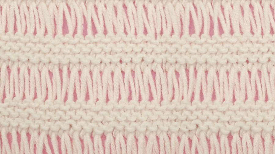 Drop Stitch Garter Knit Pattern with Video Tutorial | Studio Knit