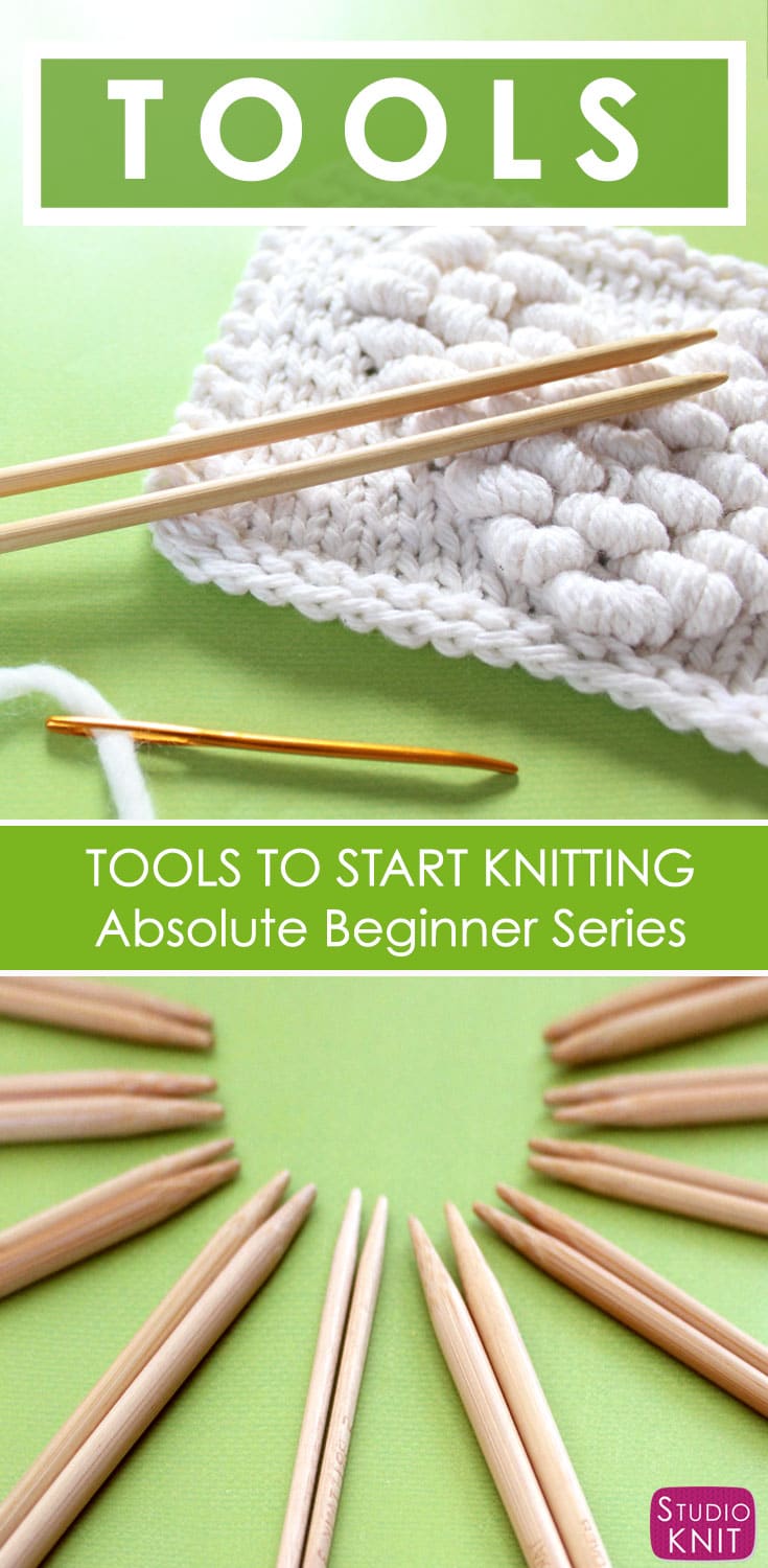 Download Knitting Tools for Absolute Beginners | Studio Knit