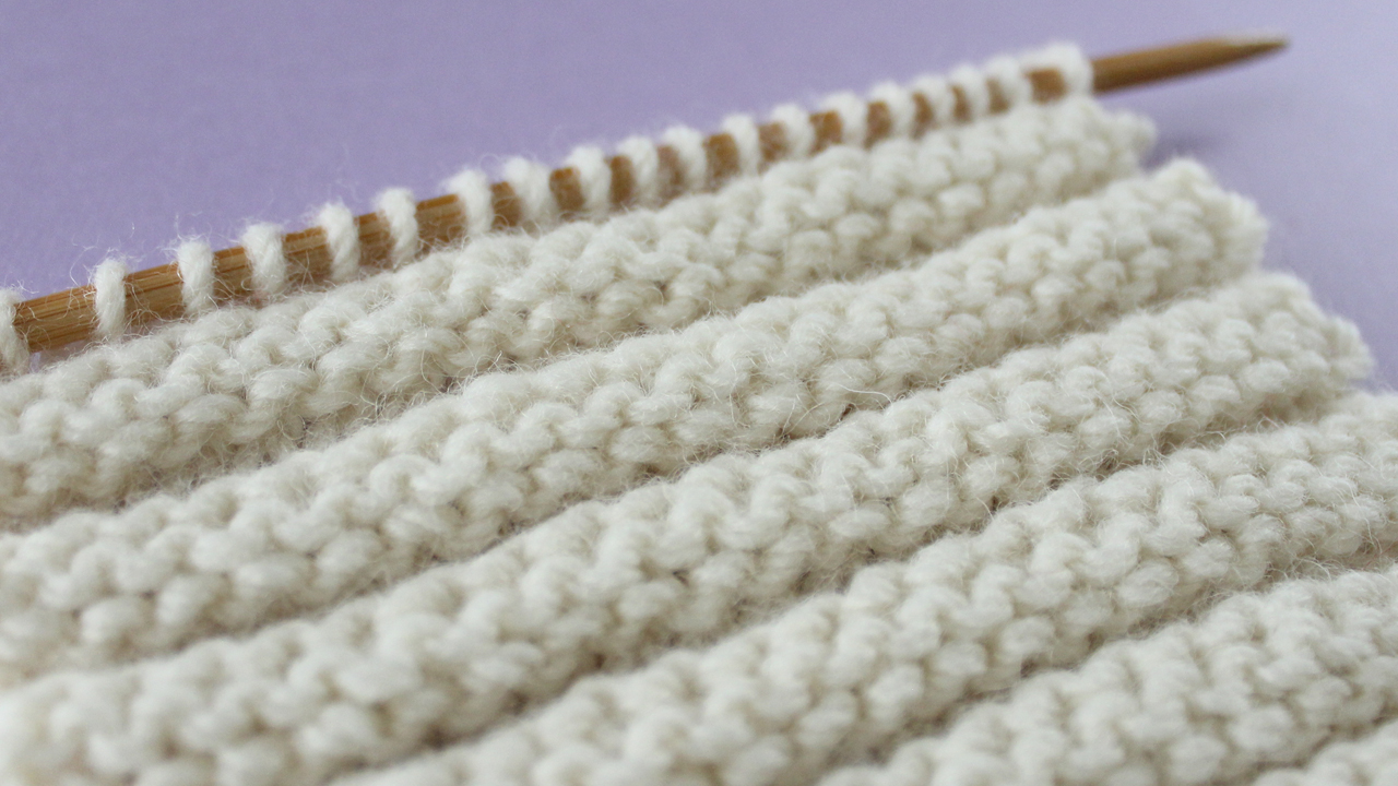 Knit Stitch Patterns For Absolute Beginning Knitters | Studio Knit