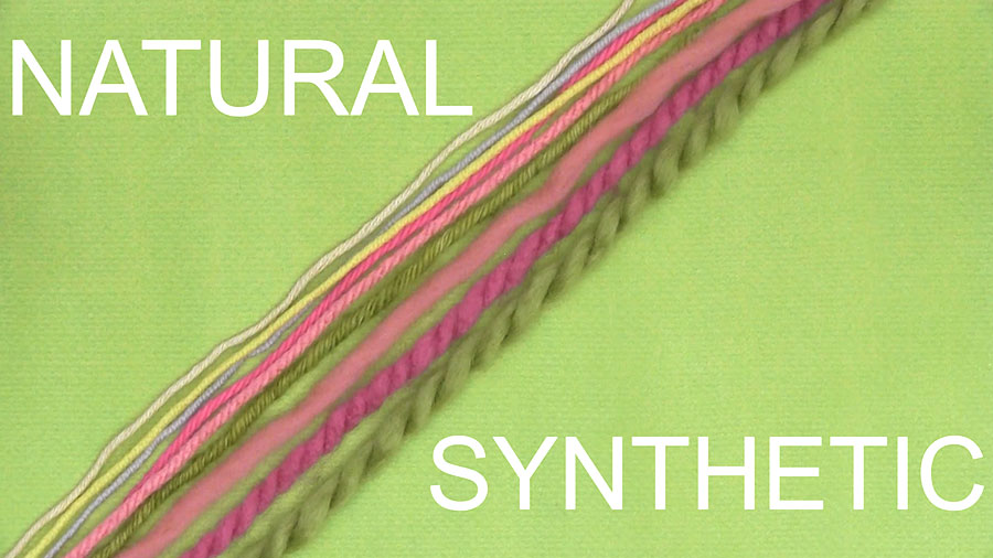 Natural vs Synthetic Yarn - How to Select Yarn to Start Knitting in the Absolute Beginner Knitting Series by Studio Knit