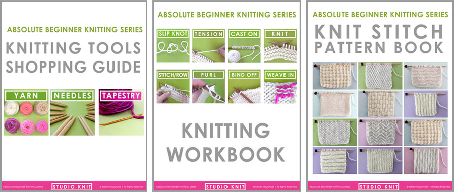 Studio Knit Downloadable Knitting Booklets