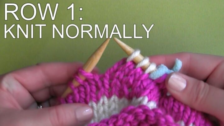 How to Knit Jogless Stripes in the Round - Studio Knit