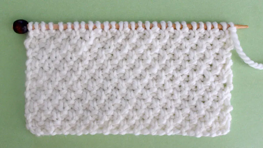 Waffle Stitch Knitting Pattern for Beginners - Studio Knit