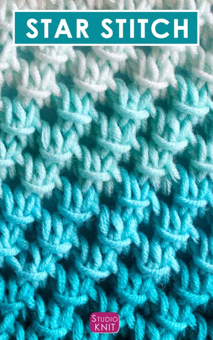 Star Stitch Knitting Pattern Studio Knit