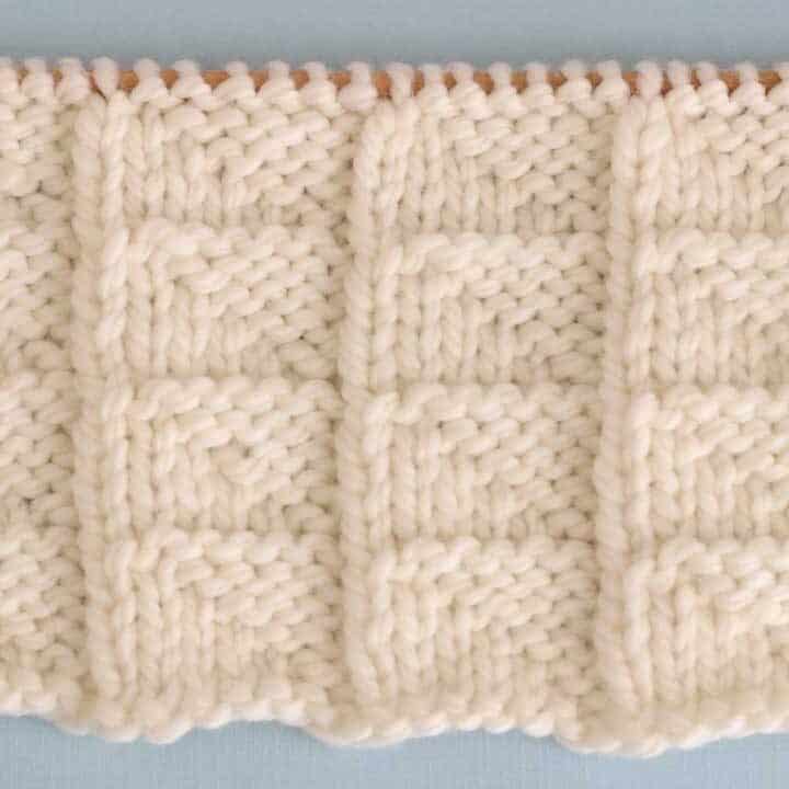 Flag Stitch Knitting Pattern for Beginners | Studio Knit