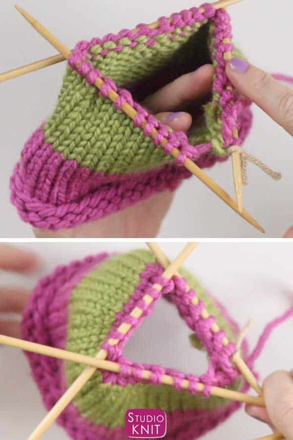 5 Steps to Switch to Double Pointed Knitting Needles - Studio Knit