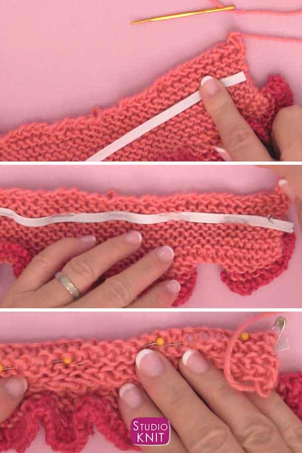 How to Sew Knitted Scrunchies