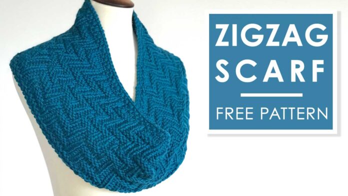 How To Knit A Scarf In Zigzag Pattern Studio Knit