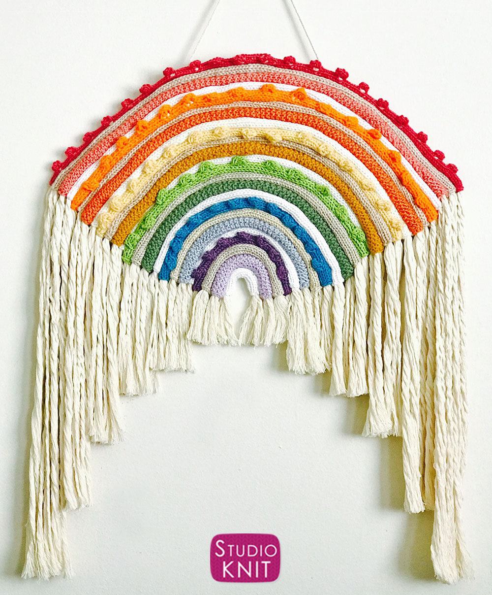 Boho Rainbow Window Hanging Large