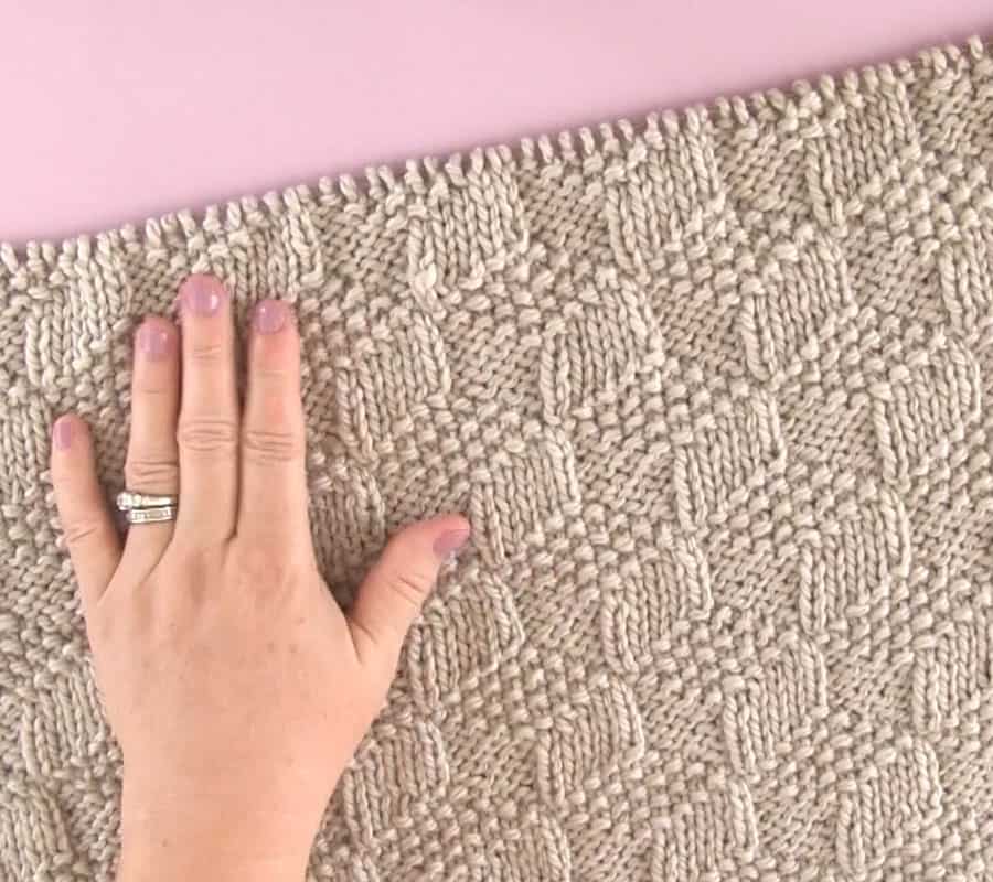 Knit the Tumbling Blocks Pattern