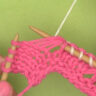 How to Knit Below Technique - Studio Knit