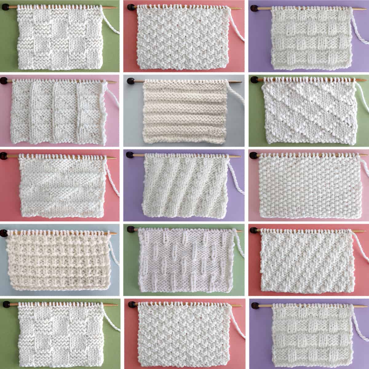 Beginner Knitting Stitch Patterns PurlsAndPixels | atelier-yuwa.ciao.jp