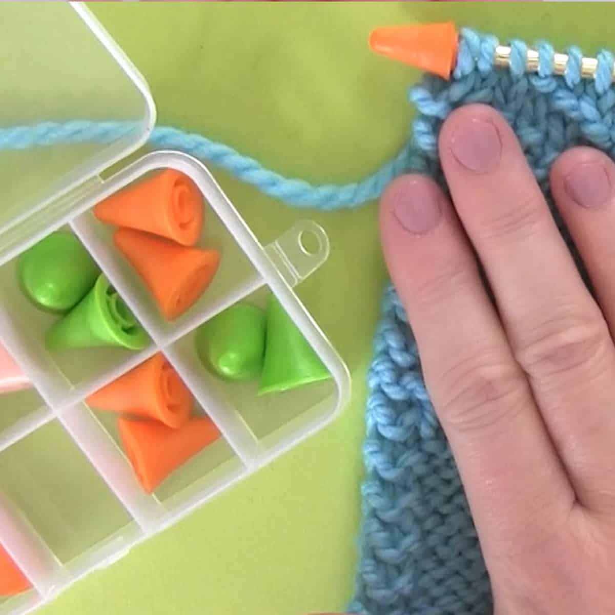 Prevent Mistakes with Knitting Needle Point Protectors - Studio Knit