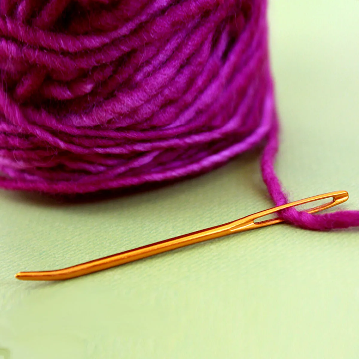 05 Plastic Needles Knitting Crochet Tapestry Wool Yarn Needles
