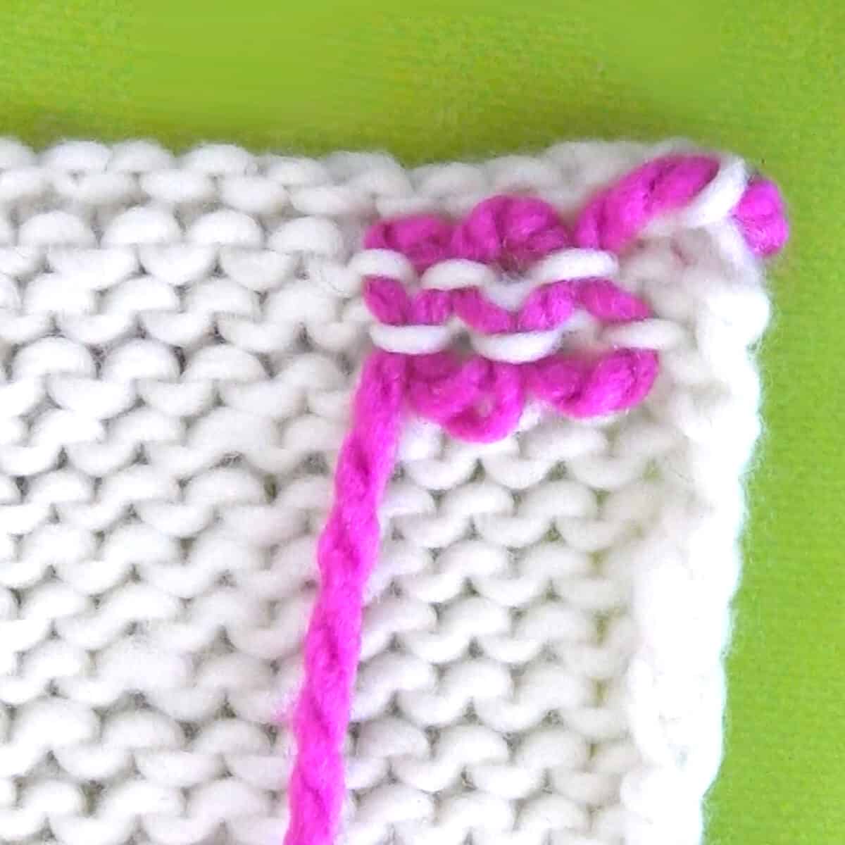 How to Weave In Ends Knitting Technique - Studio Knit