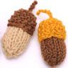 How to Knit Acorns Softie Pattern | Studio Knit