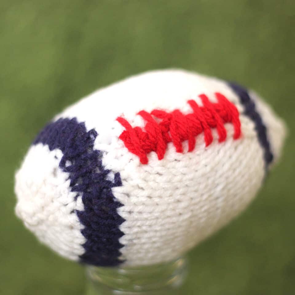 How to Knit a Football Studio Knit