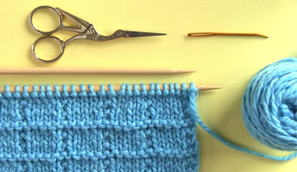 Tile Knitting Stitch - How Did You Make This?
