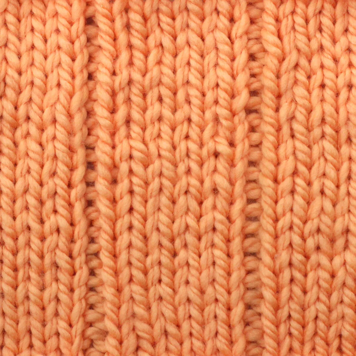 5x1 Flat Rib Stitch Knitting Pattern for Beginners - Studio Knit