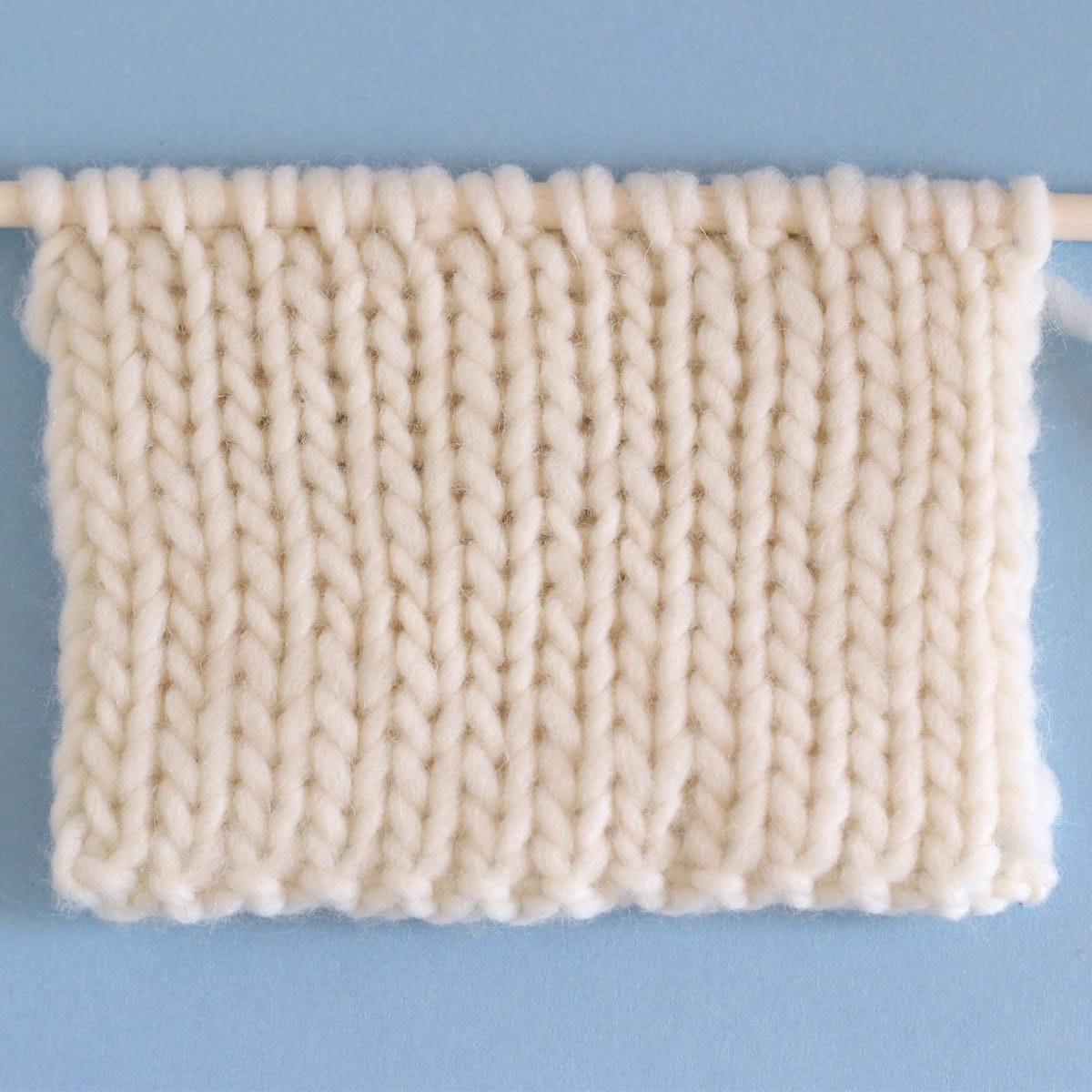 How to double knit - Step by step instructions for beginners [+video]