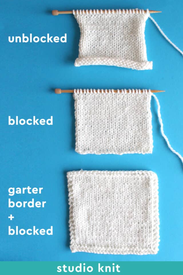 Stitch Knitting Pattern for Beginners Studio Knit