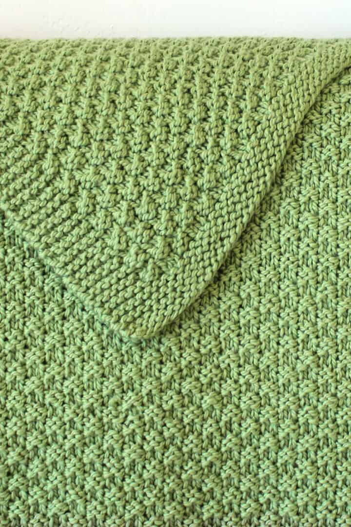 Moss Landing Blanket Knitting Pattern - Studio Knit