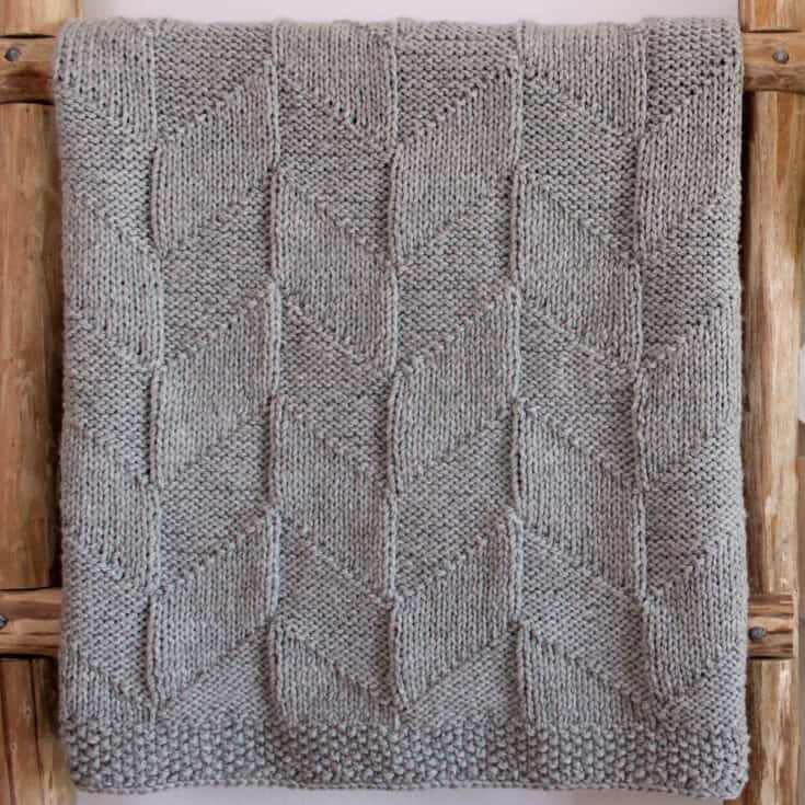 Moss Landing Blanket Knitting Pattern - Studio Knit