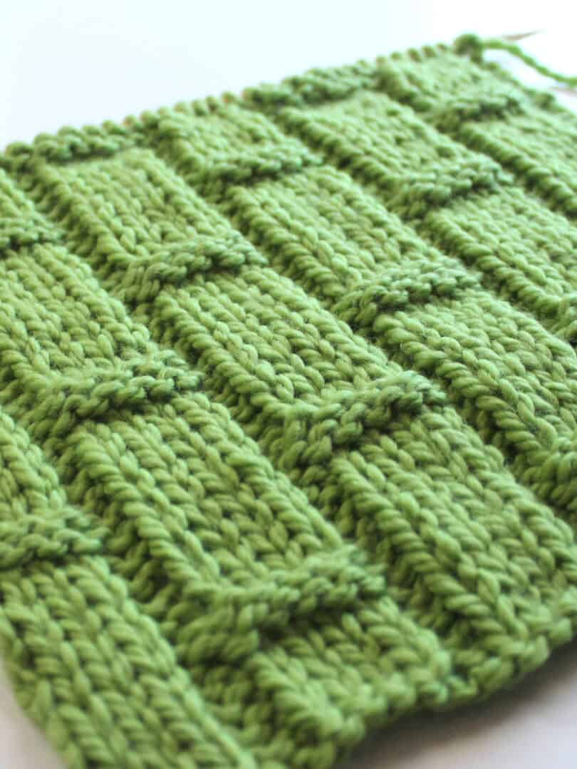 Bamboo Stitch Knitting Pattern - Studio Knit