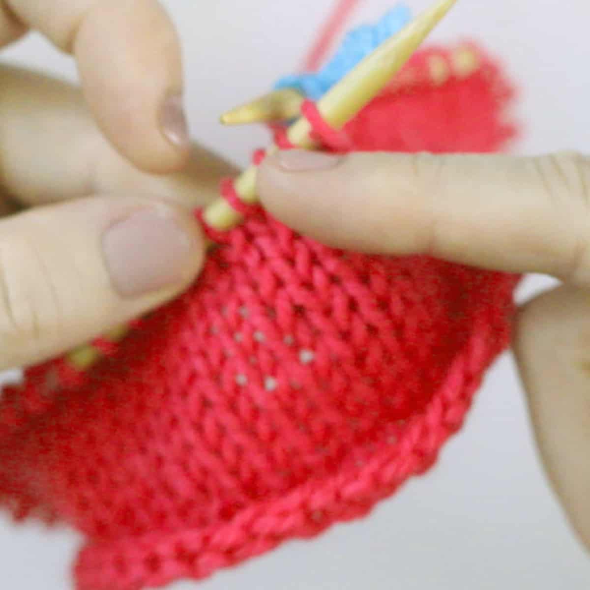 Strawberry Baby Hat Knitting Pattern - Studio Knit